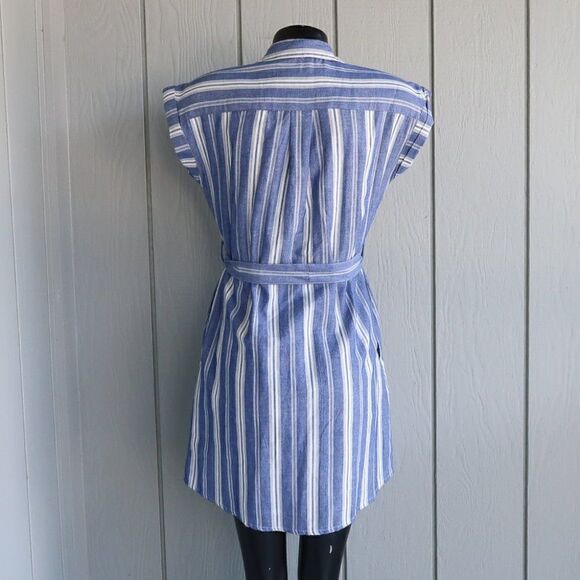 Harper Heritage Striped 100% Cotton Dress - Picture 2 of 14